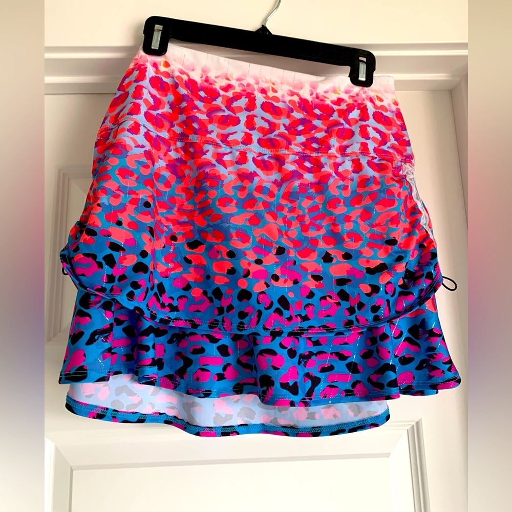 Lucky in love golf skirt size medium worn once ruffled bottom